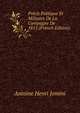 Precis Politique Et Militaire De La Campagne De 1815 (French Edition), Jomini Antoine Henri 