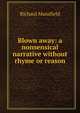 Blown away: a nonsensical narrative without rhyme or reason, Richard Mansfield 