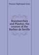 Beaumarchais and Plautus; the sources of the Barbier de Seville, Florence Nightingale Jones 