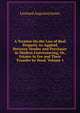 A Treatise On the Law of Real Property As Applied Between Vendor and Purchaser in Modern Conveyancing, Or, Estates in Fee and Their Transfer by Deed, Volume 1, Jones, Leonard A. (Leonard Augustus), 1832-1909 