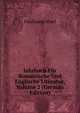 Jahrbuch Fur Romanische Und Englische Literatur, Volume 2 (German Edition), Ferdinand Josef 