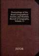 Proceedings of the Royal Geographical Society and Monthly Record of Geography, Volume 12, JSTOR 