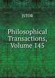 Philosophical Transactions, Volume 145, JSTOR 