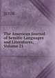 The American Journal of Semitic Languages and Literatures, Volume 21, JSTOR 