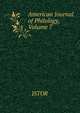 American Journal of Philology, Volume 7, JSTOR 