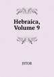 Hebraica, Volume 9, JSTOR 