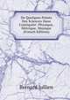 De Quelques Points Des Sciences Dans L'antiquit?: Physique, M?trique, Musique (French Edition), Bernard Jullien 