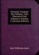 National-Gesange Der Hebraer: Neu Ubersetzt Und Erlautert, Volume 1 (German Edition), Karl Wilhelm Justi 