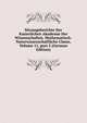 Sitzungsberichte Der Kaiserlichen Akademie Der Wissenschaften. Mathematisch-Naturwissenschaftliche Classe, Volume 11, part 2 (German Edition), 