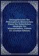 Sitzungsberichte Der Philosophisch-Historischen Klasse Der Kaiserlichen Akademie Der Wissenschaften, Volume 151 (German Edition), 