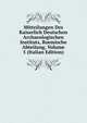 Mitteilungen Des Kaiserlich Deutschen Archaeologischen Instituts, Roemische Abteilung, Volume 5 (Italian Edition), 