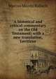 A historical and critical commentary on the Old Testament: with a new translation, Leviticus, Marcus Moritz Kalisch 