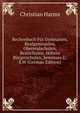 Rechenbuch F?r Gymnasien, Realgymnasien, Oberrealschulen, Realschulen, H?here B?rgerschulen, Seminare U.S.W (German Edition), Christian Harms 