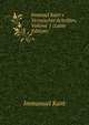 Imanuel Kant's Vermischte Schriften, Volume 1 (Latin Edition), Kant Immanuel 