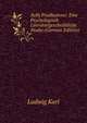 Sully Prudhomme: Eine Psychologisch Literaturgeschichtliche Studie (German Edition), Ludwig Karl 