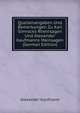 Quellenangaben Und Bemerkungen Zu Karl Simrocks Rheinsagen Und Alexander Kaufmanns Mainsagen (German Edition), Alexander Kaufmann 