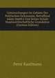 Untersuchungen Im Gebiete Der Politischen Ockonomie, Betreffend Adam Smith's Und Seiner Schule Staatswirthschaftliche Grunds?tze (German Edition), Peter Kaufmann 