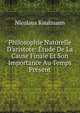 Philosophie Naturelle D'aristote: ?tude De La Cause Finale Et Son Importance Au Temps Pr?sent, Nicolaus Kaufmann 