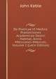 De Poeticae VI Medica: Praelectiones Academicae Oxonii Habitae, Annis Mdcccxxxii-Mdcccxli, Volume 2 (Latin Edition), John Keble 