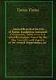 . Annual Report of the City of Keene; Containing Inaugural Ceremonies, Ordinances and Joint Resolutions Passed by the City Councils; with Reports of the Several Departments, for ., Keene Keene 