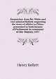 Despatches from Mr. Wade and vice-admiral Kellett respecting the state of affairs in China: presented to both houses of Parliament by command of Her Majesty, 1871, Henry Kellett 