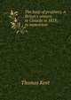 The harp of prophecy. A Briton's venture in Canada in 1823; in memoriam, Thomas Kent 
