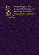 Proceedings of the . Annual Meeting of the Kentucky State Bar Association ., Volume 1, 