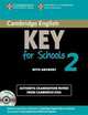 Cambridge English Key for Schools 2. Self-study Pack. Student's Book with Answers: Authentic Examination Papers from Cambridge ESOL (+ Audio CD), ESOL Cambridge 