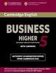 Cambridge English Business 5 Higher Student's Book with Answers (BEC Practice Tests), Esol Cambridge 