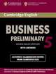Cambridge English Business 5. Preliminary Student's Book with Answers, ESOL Cambridge 