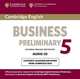 Cambridge English Business 5 Preliminary Audio CD, ESOL Cambridge 