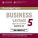 Cambridge English Business 5 Vantage Audio CDs (2), ESOL Cambridge 