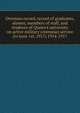 Overseas record, record of graduates, alumni, members of staff, and students of Queen's university on active military (overseas) service (to June 1st, 1917) 1914-1917, 