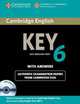 Cambridge English Key 6. Self-study Pack (student's Book with Answers and Audio CD) (+ Audio CD), Esol Cambridge 