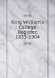 King William's College Register, 1833-1904, 