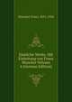 Samliche Werke. Mit Einleitung von Franz Muncker Volume 4 (German Edition), Muncker Franz 1855-1926 