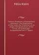 Famous Problems of Elementary Geometry: The Duplication of the Cube; the Trisection of an Angle; the Quadrature of the Circle; an Authorized . Ausgearbeitet Von F. Tagert, Felix Klein 