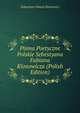 Pisma Poetyczne Polskie Sebestyana Fabiana Klonowicza (Polish Edition), Sebastian Fabian Klonowicz 