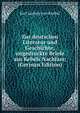 Zur deutschen Literatur und Geschichte, ungedruckte Briefe aus Kebels Nachlass; (German Edition), Karl Ludwig von Knebel 