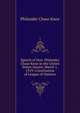 Speech of Hon. Philander Chase Knox in the United States Senate, March 1, 1919: Constitution of League of Nations, Philander Chase Knox 