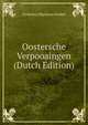 Oostersche Verpooaingen (Dutch Edition), F[ridolin] M[arinus] Knobel 