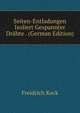 Seiten-Entladungen Isoliert Gespannter Drahte . (German Edition), Freidrich Kock 