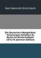 Die Deutschen Obstgeholze: Vorlesungen Gehalten Zu Berlin Im Winterhalbjahr 1875/76 (German Edition), Karl Heinrich Emil Koch 