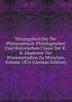 Sitzungsberichte Der Philosophisch-Philologischen Und Historischen Classe Der K.B. Akademie Der Wissenschaften Zu Munchen, Volume 1874 (German Edition), 