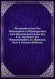 Sitzungsberichte Der Philosophisch-Philologischen Und Historischen Classe Der K.B. Akademie Der Wissenschaften Zu Munchen, Part 4 (German Edition), 