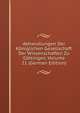 Abhandlungen Der Koniglichen Gesellschaft Der Wissenschaften Zu Gottingen, Volume 21 (German Edition), 