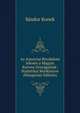 Az Ausztriai Birodalom Jelesen a Magyar Korona Orszagainak: Statistikai Kezikonyve (Hungarian Edition), Sandor Konek 