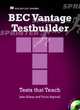 BEC (Business English Course) Vantage Testbuilder (+ Audio CD), Jake Allsop, Tricia Aspinall 