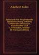 Zeitschrift Fur Vergleichende Sprachforschung Auf Dem Gebiete Des Deutschen, Griechischen Und Lateinischen, Volume 20 (German Edition), Adalbert Kuhn 