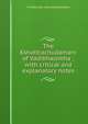 The Kshattrachudamani of Vadibhasimha ; with critical and explanatory notes, fl 10th/11th cent Vadibhasimha 